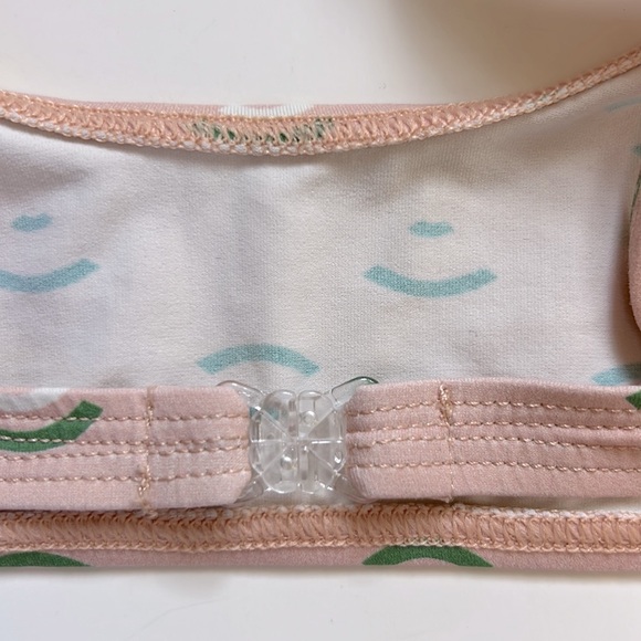 Hello Simone Pink 2-Piece Ruffle Swimsuit Size 4 Years - Picture 14 of 15